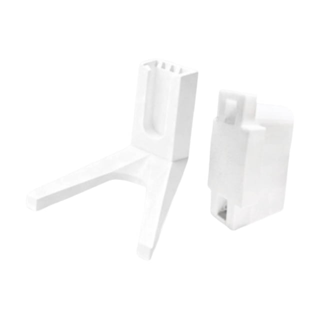 Quzzie Bike Pedal Stand Rack Bike Parking Mount Bicycle Pedal Support Stand Sturdy Storage Rack Lightweight Material Easy Installation Portable Structure Suitable for Outdoor Parking Home White