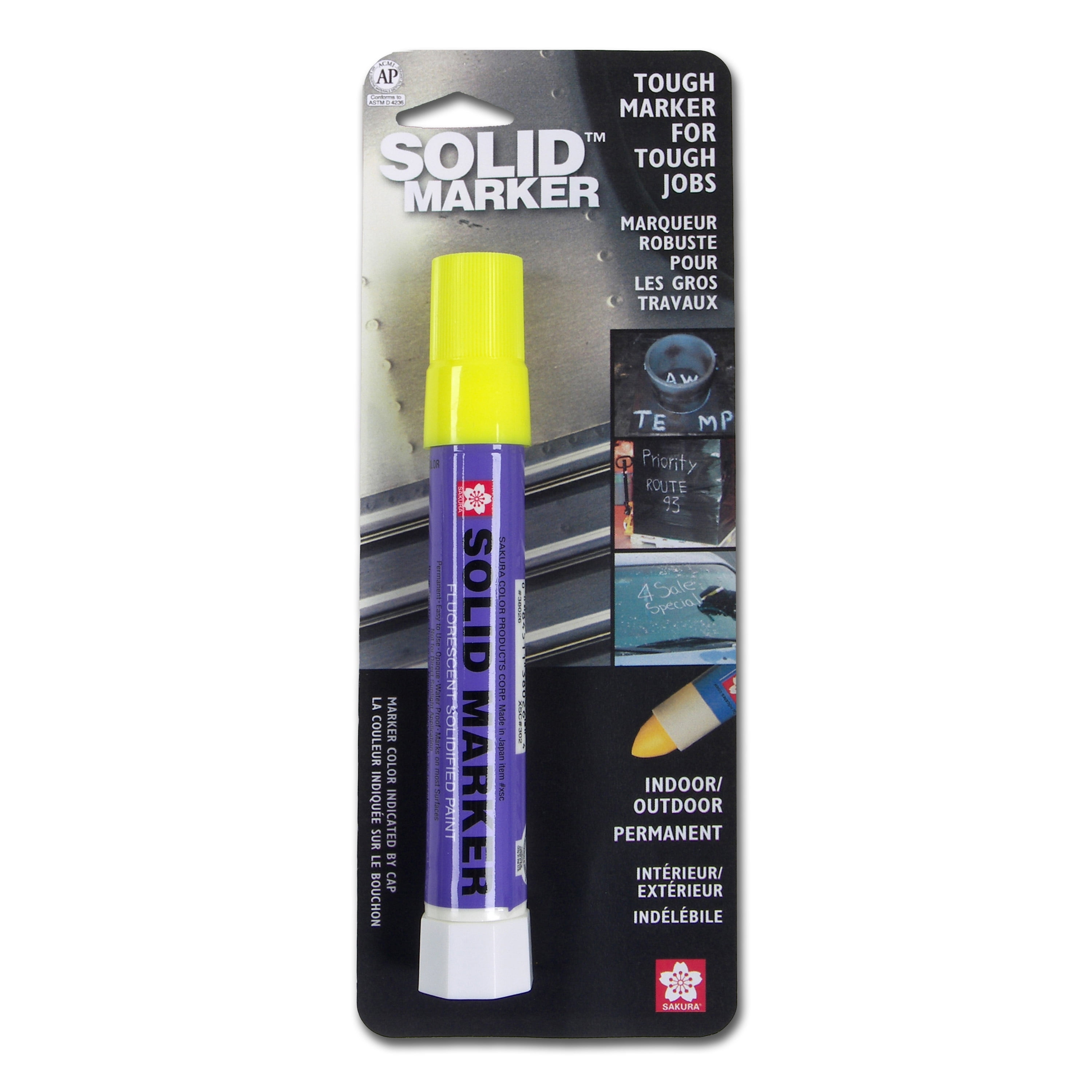 Sakura Solid Paint Marker, Fluorescent Lemon