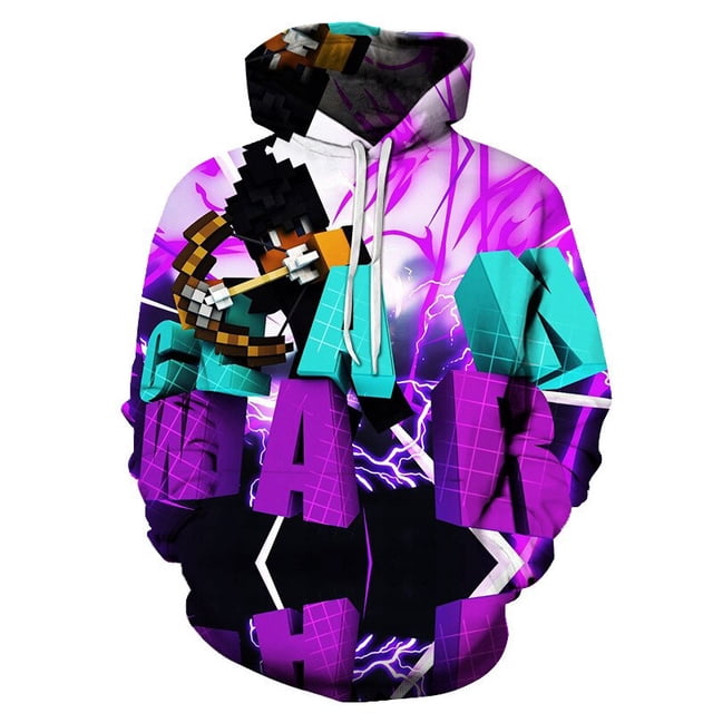 ROBLOX-suéter con capucha y estampado Digital para hombre y niña, suéter de moda para pareja, regalo de cumpleaños, nuevo