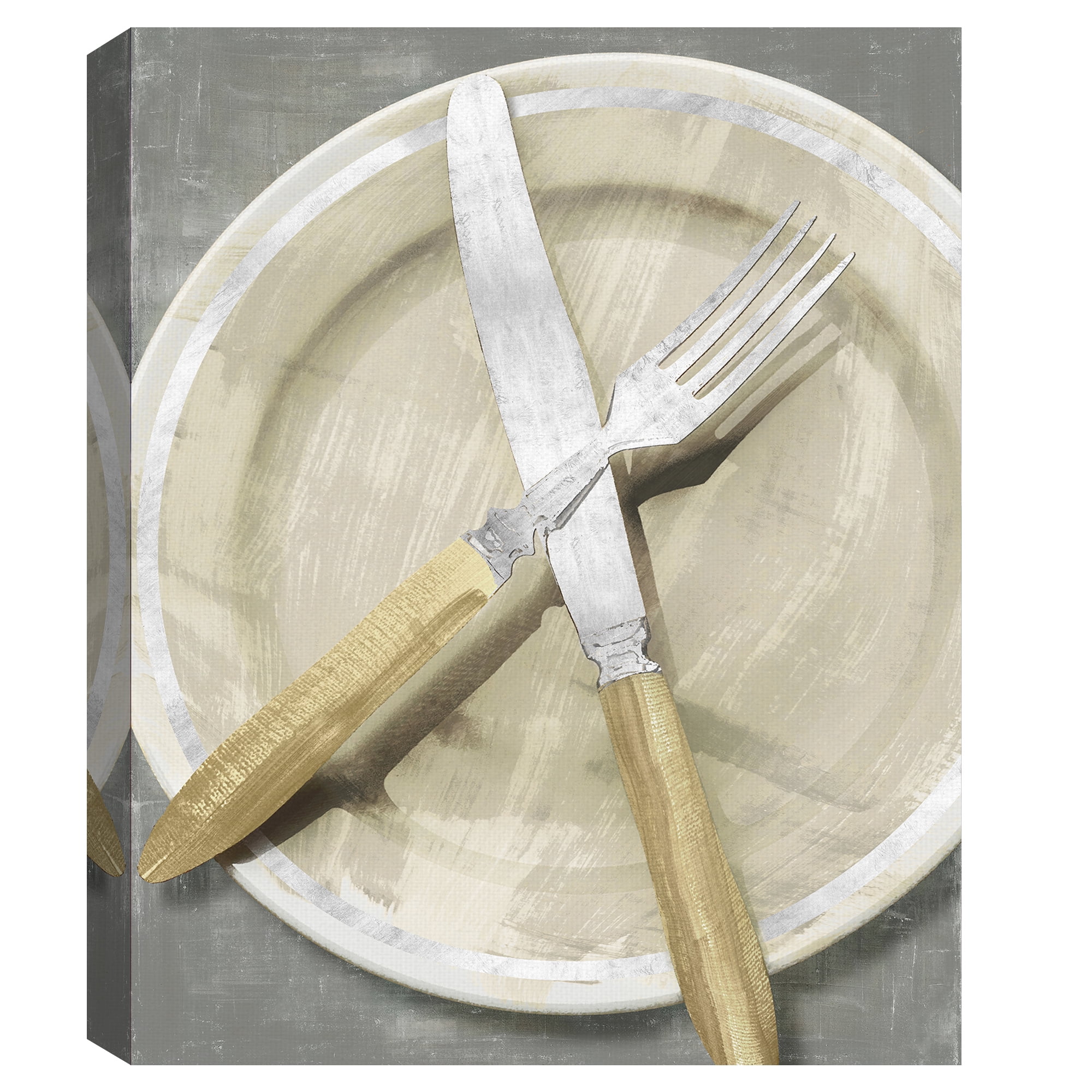 Diner II by Tania Bello Dinnerware Canvas Art