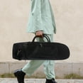 thumbnail image 4 of Luxshiny Sac de Rangement en Tissu Oxford Noir avec Bandoulière Confortable pour Instruments de Musique, 4 of 8