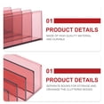 thumbnail image 6 of Tineasur Ps Material Desktop Shelf Red 1Pcs 5.1x4.9in, 6 of 8