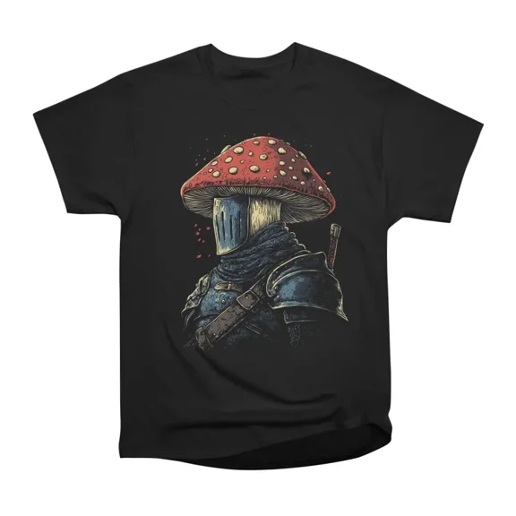 Glowcap Warrior T-Shirt Tee Gift For Him Merch For Her Apparel For Friend