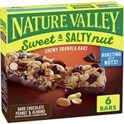 Nature Valley Granola Bars Sweet & Salty Dark Chocolate Peanut & Almond 7.4 Oz