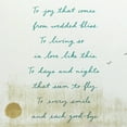 thumbnail image 3 of Hallmark Wedding Card (To You, To Marriage, To Life), 3 of 7