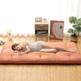 thumbnail image 2 of Accreate Japanese Floor Mattress, Twin Size Futon Mattress 39"x 80", Foldable Floor Bed Mattress Roll Up Portable Sleeping Pad, Kids Floor Play Mat Tatami Mat, 2 of 5