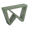 thumbnail image 2 of Furniture of America Wyll Rectangle Wood Sage Green Console Table, 2 of 10