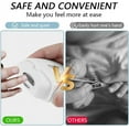 thumbnail image 3 of Electric Automatic Nail Clipper with Light & 2 Speeds,Fingernail Cutter and File 2 in 1 Design, Nail Scraps Storage,USB Rechargeable Safety Fingernail Trimmer for Baby, Kids, Seniors and Adult, 3 of 6
