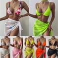 thumbnail image 5 of EYIIYE Jupe Paréo pour Femmes, Jupe Portefeuille de Plage Transparente Tout-Aller pour la Natation, 5 of 5