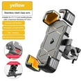 thumbnail image 2 of Shockproof Bike Phone Mount - 360° Rotatable Handlebar Holders, Mechanical Lock, Non-Sliping, 4.7-7.2 Inch Phone Bracket for Cycling, Motorcycle, Scooter Navigation for Commuters, 2 of 6