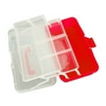 thumbnail image 1 of Three Layer Storage Box, Plastic Folding Tool Box Portable Handled Multipurpose Organizer Large Capacity Folding Storage Box For Storing Stationery Cosmetics, 1 of 8