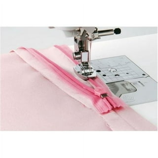 Sewing Machine Adjustable Zipper Foot Juki TL Brother PQ1500 Janome 1600