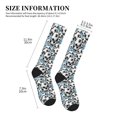 thumbnail image 2 of Picia Football Soccer Ball Printed Sports Compression Socks - 15-20mmHg Graduated Compression, High-Performance Soft and Breathable Socks for Men and Women, 2 of 5