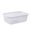 Effacer m, variante sur Liquidation d'Économies d'Été! EINCcm Bacs de Rangement Boîte de Rangement Rectangulaire Contenant de Rangement Alimentaire Transparent pour Cuisine Réfrigérateur, Clair G