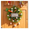 thumbnail image 6 of Tupukom Easter Wreath Easter Decor Clearance Front Door Wall Window Spring Easter Garland Holiday Decoration, 6 of 9