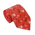 thumbnail image 4 of Cravate à Moins de 10 $ Cravate Multicolore Imprimée Cravate de Fête pour Homme Cravate de Marié Cravate Festive Cravates Mariage Cravate de Noël, 4 of 5