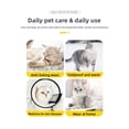 thumbnail image 5 of Soft Adjustable Cat E Collar for Post Surgery Recovery Spay Neuter Prevent Licking Biting At Home Veterinary Use Pet Cone, 5 of 9
