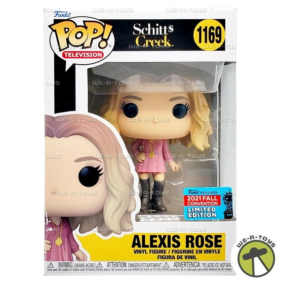 Pre-Owned Funko POP Television Schitt's Creek Alexis Rose in Pink Dress 1169 Vinyl Figure