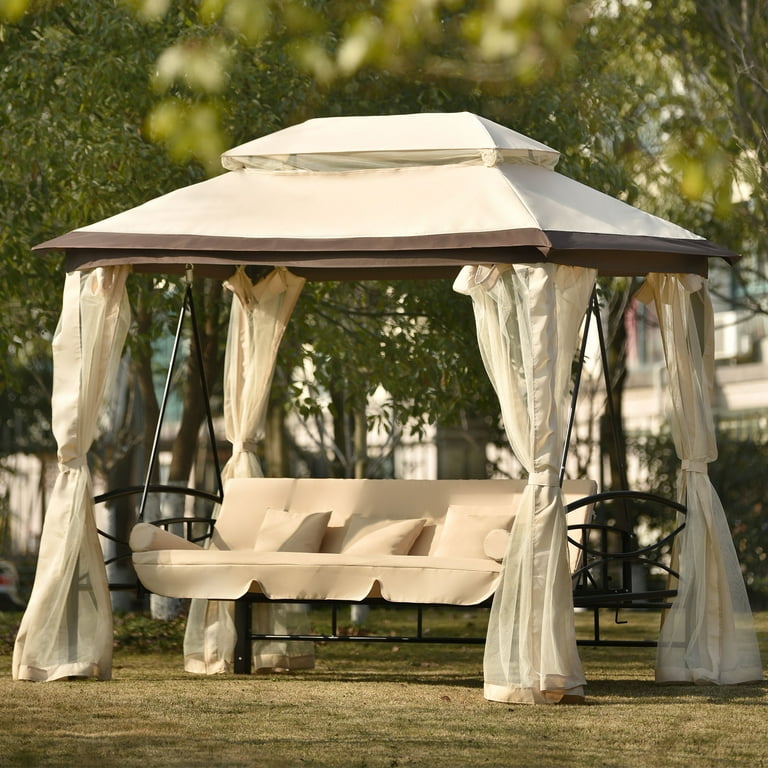 Sales Promotion] x Outdoor Gazebo with Convertible Swing
