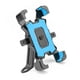 thumbnail image 2 of Soporte para teléfono de bicicleta Soporte de bicicleta ajustable antideslizante 4.5 6.8 pulgadas Soporte de montaje de carreras de ciclismo portátil Accesorio azul para espejo Yuarrent EL015524-04B, 2 of 6