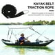 thumbnail image 3 of Elástico Kayak Paddle Leash Caña de pescar Cordón Cuerda de amarre con gancho de seguridad, 3 of 7
