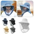 thumbnail image 4 of Insect Net Hat Anti Mosquito Insect Hat Fishing Hat Bug Gt Head X Mesh Face, 4 of 8