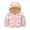 Pink, variant on IROINNID Toddler Boys Girls Autumn Winter Puffer Coat Fleece Padded Jacket Hooded Zip Up Waterproof Windproof Outwear