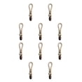 thumbnail image 2 of Yuarrent Pinza para toallas, perchero para ropa, abrazadera para ropa, ahorro de espacio, baño, abrazaderas colgantes de Metal multiusos, tipo 4 10piezas, 2 of 6