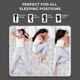thumbnail image 5 of sayree 12 Inch Full Memory Foam Mattress, Cooling Gel Foam, Medium Firm Support, Pressure Relief, Fiberglass Free, Mattress in a Box, 5 of 8