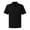 Black, variant on Men's Ice Silk Collar Short Sleeve Shirts Quick Dry Breathable Button Down Sun Protection Tops for Summer Outdoor Sports Vacation Daily Travel Oat XL