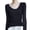 Black, variant on Long Sleeve Sweater for Women, Slim Fits Knit Crew Neck Sweaters, Fall Casual Versatile Basic Layering Tops