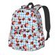 thumbnail image 1 of Disketp Flowers and Lady Bugs Mochila Escolar de Gran Capacidad y Peso Ligero, Mochila de Viaje Ideal para Escuela, Trabajo y Uso Diario, Cómoda y con Estilo, 1 of 8