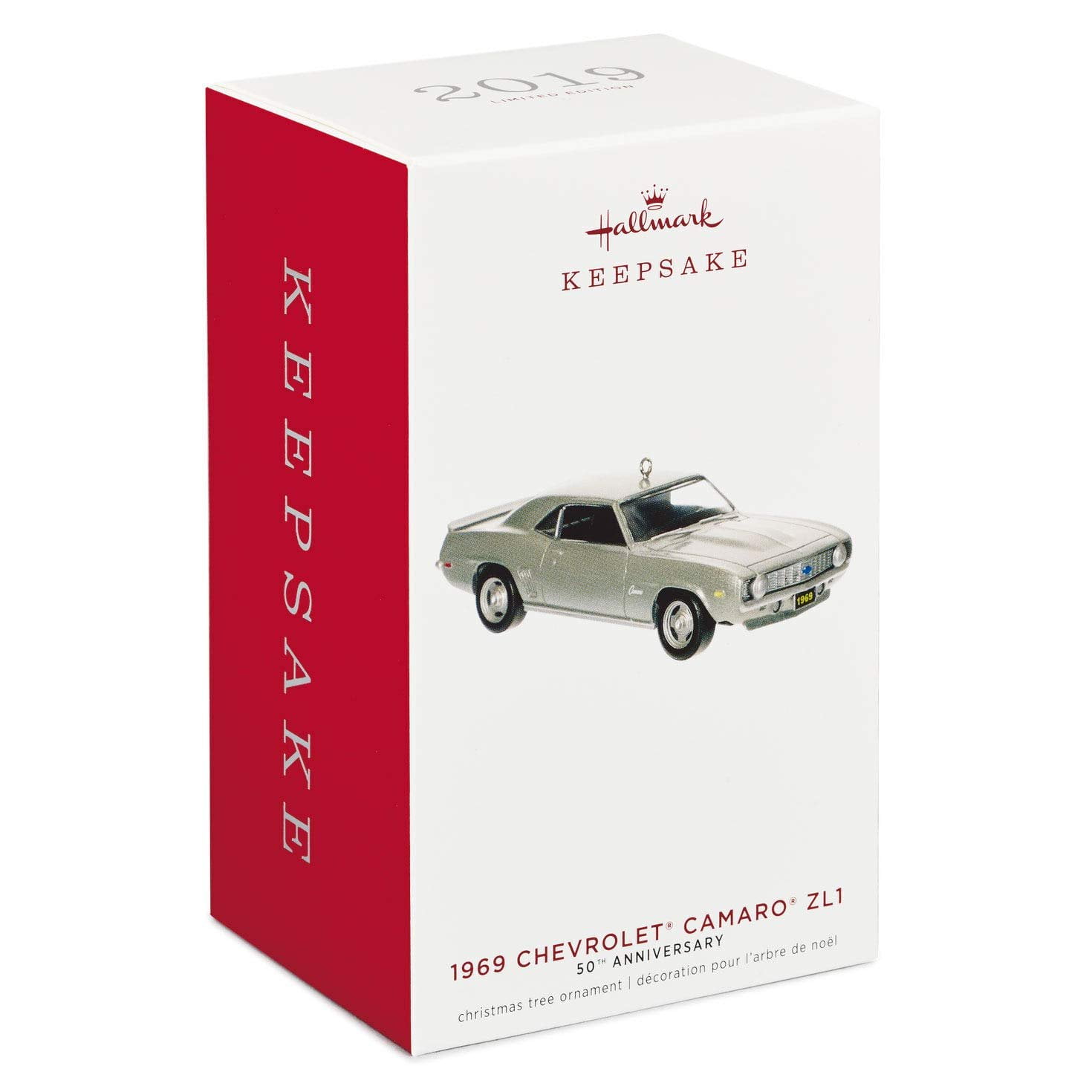 Hallmark Keepsake 2019 1969 Chevrolet Camaro Zl1 Limited Ornament