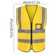 thumbnail image 3 of Fiudx Chaleco Reflectante, Seguridad Alta Visibilidad, Chaqueta Ligera de Malla, Ropa Resistente para Exteriores, Ideal para Correr y Andar En Bicicleta, Ropa de Trabajo para Hombre, Talla Xl Garanti, 3 of 3