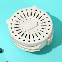 Multifunctional Fruit Washing Bowl with Strainer, Strainer Container with Lid, 2 in 1 Drain Basket with Foldable Handle Berry Fruit Fridge Container for Refrigerator, Kitchen Sink for Washing Storage