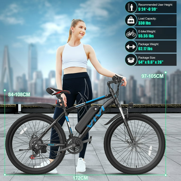 Vivi Electric Bike for Adults 26