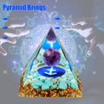thumbnail image 3 of 1 unidad (Sagitario) constelaciones piramidales, generador de energía de cristal piramidal, artesanía piramidal, curación, Reiki, chakras, meditación, decoración de Yoga, regalo, 3 of 5