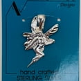 thumbnail image 5 of Fairy Sprite Sterling Silver Charm | 1" Long | Silver | 1 Pendant |, 5 of 10