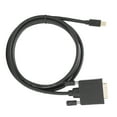 thumbnail image 1 of 4K 1080P Mini  to DVI Cable Adapter with ABS Housing, Uncompressed Digital 7.1 Audio Pass Through, Ergonomic Design, 1 of 8
