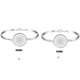 thumbnail image 2 of Bandeja de ajuste de la base de la Espaciador de cabujón Exquisito Soporte sin rebabas Pulido Suministros de joyería de larga duración Ropa, zapatos y accesorios Miscelánea como se muestra 25 mm Jumpingount AP017658-02, 2 of 6