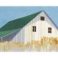 thumbnail image 3 of Tillmon, Avery 18x15 Black Modern Framed Museum Art Print Titled - Wheat Fields Green Crop, 3 of 5