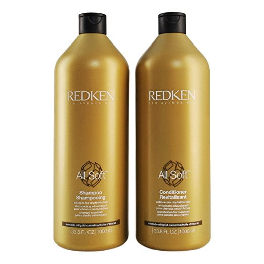 Redken All Soft Shampoo and Conditioner 33.8 oz DUO