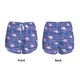 thumbnail image 3 of Balery Flamingo Pantalones cortos deportivos para mujer con forro y dos bolsillos, elásticos, para entrenamiento, gimnasio, yoga-Small, 3 of 7
