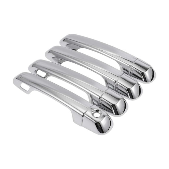 Unique Bargains 4pcs Exterior Door Handle Cover Car Door Handle Protector for Toyota 4Runner with 2 Keypad