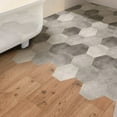 thumbnail image 4 of OULII 10Pcs Black and White Self Adhesive Floor Stickers Waterproof Tile Sticker for Living Room Walls, 4 of 4