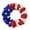 D, variant on Nkmbld Patriotic Wreath, 4th of July Wreaths, Red White and Blue Flag Garland Decor for Memorial Day, 4th of July, Veterans Day Home Festival Decoration