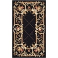thumbnail image 2 of Safavieh Chelsea Henderson Bordered Wool Area Rug, Black, 2'9" x 4'9", 2 of 11