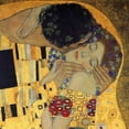 thumbnail image 2 of Klimt, Gustav 26x26 White Modern Wood Framed Museum Art Print Titled - The Kiss - detail 3, 2 of 4