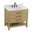 thumbnail image 6 of Elegant Kitchen and Bath 36  inch Single Bathroom Vanity in Honey Brown with backsplash, 6 of 10
