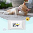thumbnail image 2 of pet cleaning wipes for pets, cats and dogs, gentle care for the eyes, cleaning of tear stains and eye dirt care wipes, 2 of 5